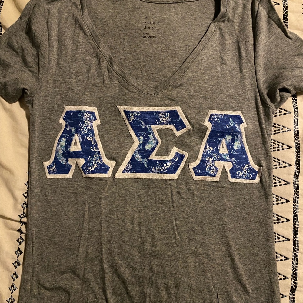 Alpha Sigma Alpha Sorority Greek Letters